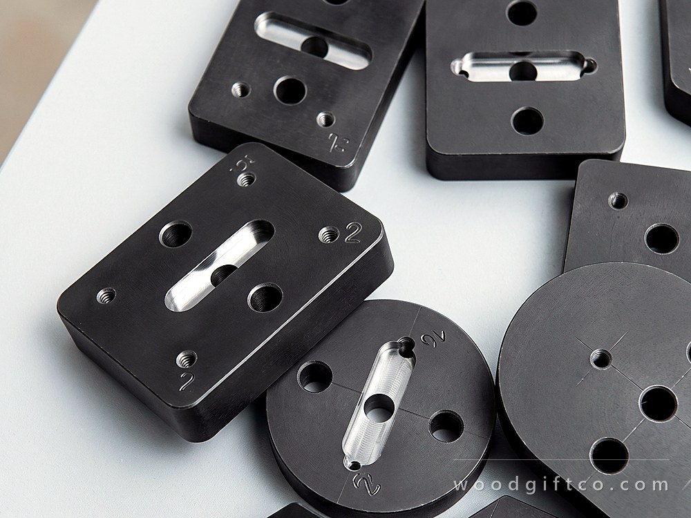 Hardened steel jigs and fixtures made in-house