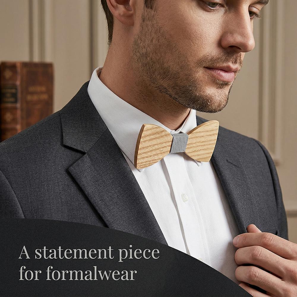 M441  Father & Son Bow Tie Set, Maple