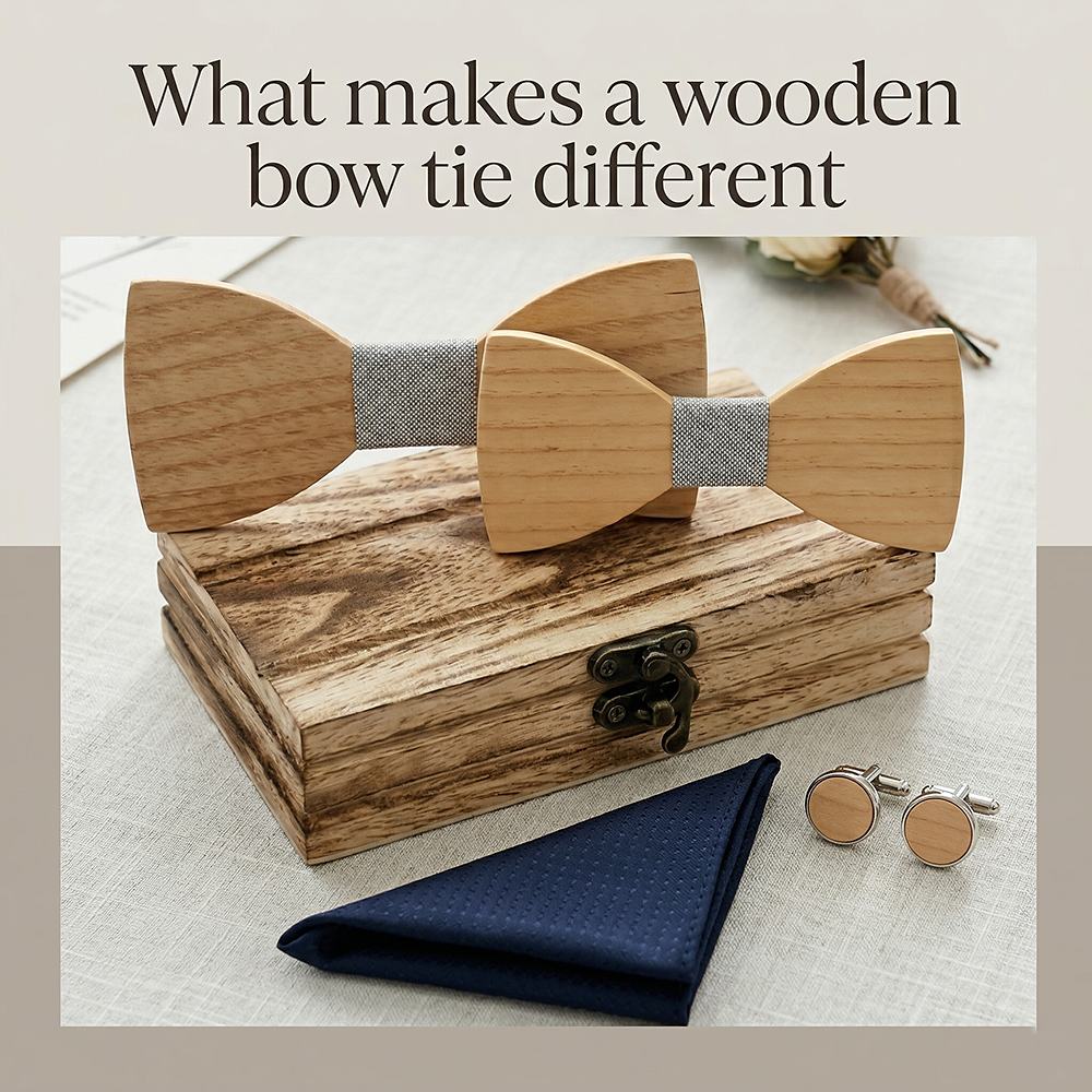 M441 M441  Father & Son Bow Tie Set, Maple — view 8