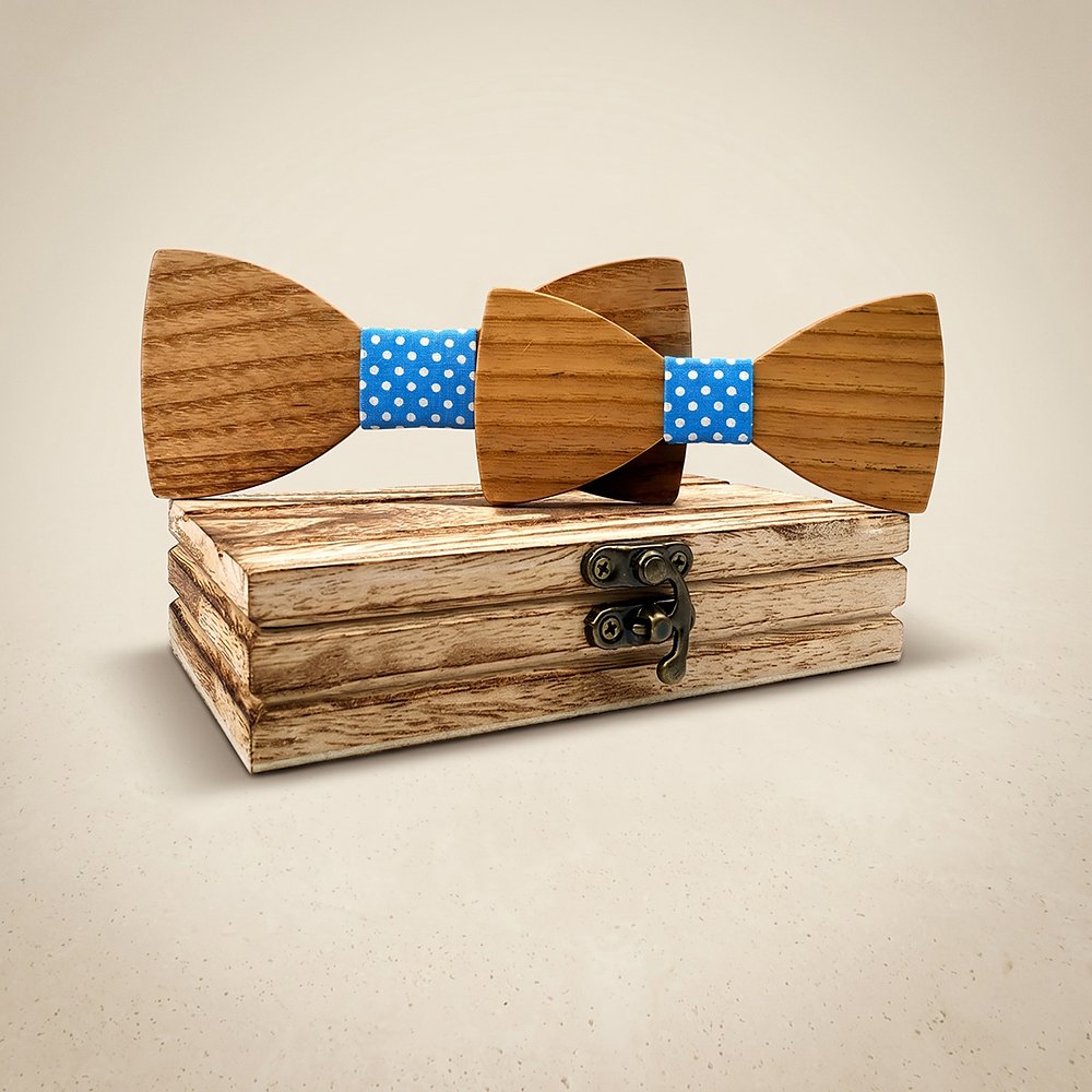 M441 M441  Father & Son Bow Tie Set, Maple — colour C3