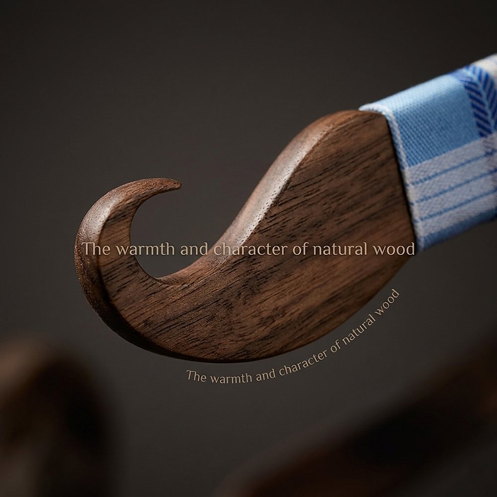 M447 M447  Mustache Shape Bow Tie Set, Walnut — view 5