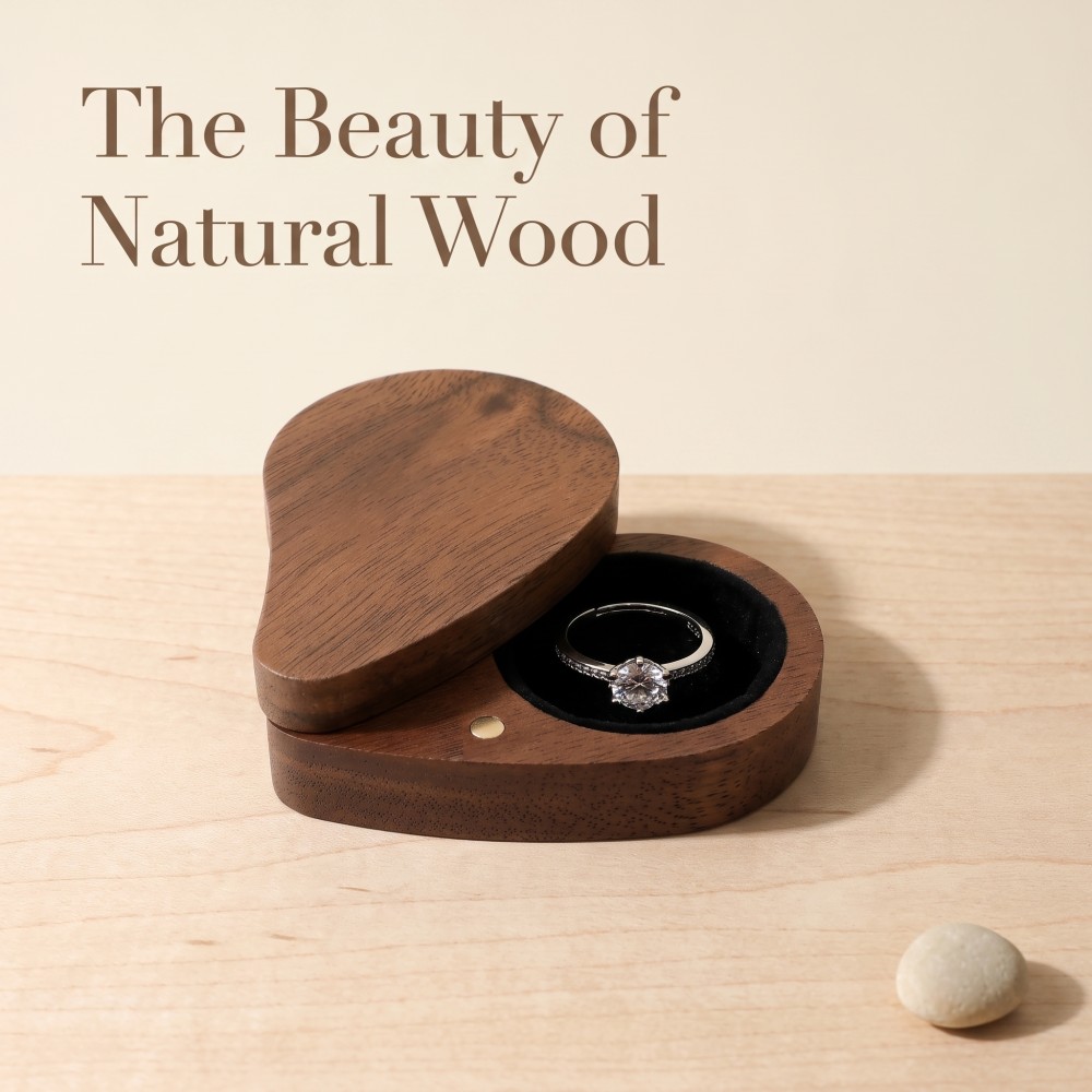 RB525 RB525  Heart Ring Box, Swivel Lid, Slim — view 8