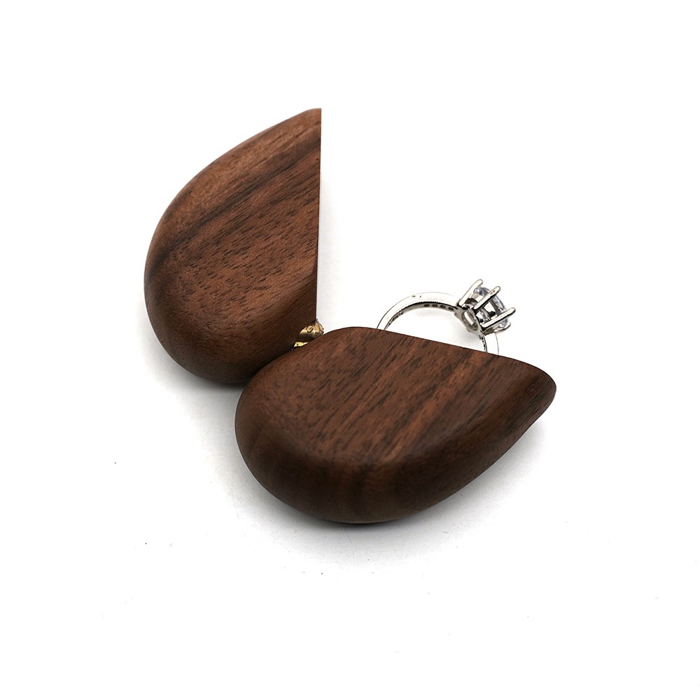 RB547 RB547  Heart Keepsake Box, Split-Lid, Twin Slot — view 5