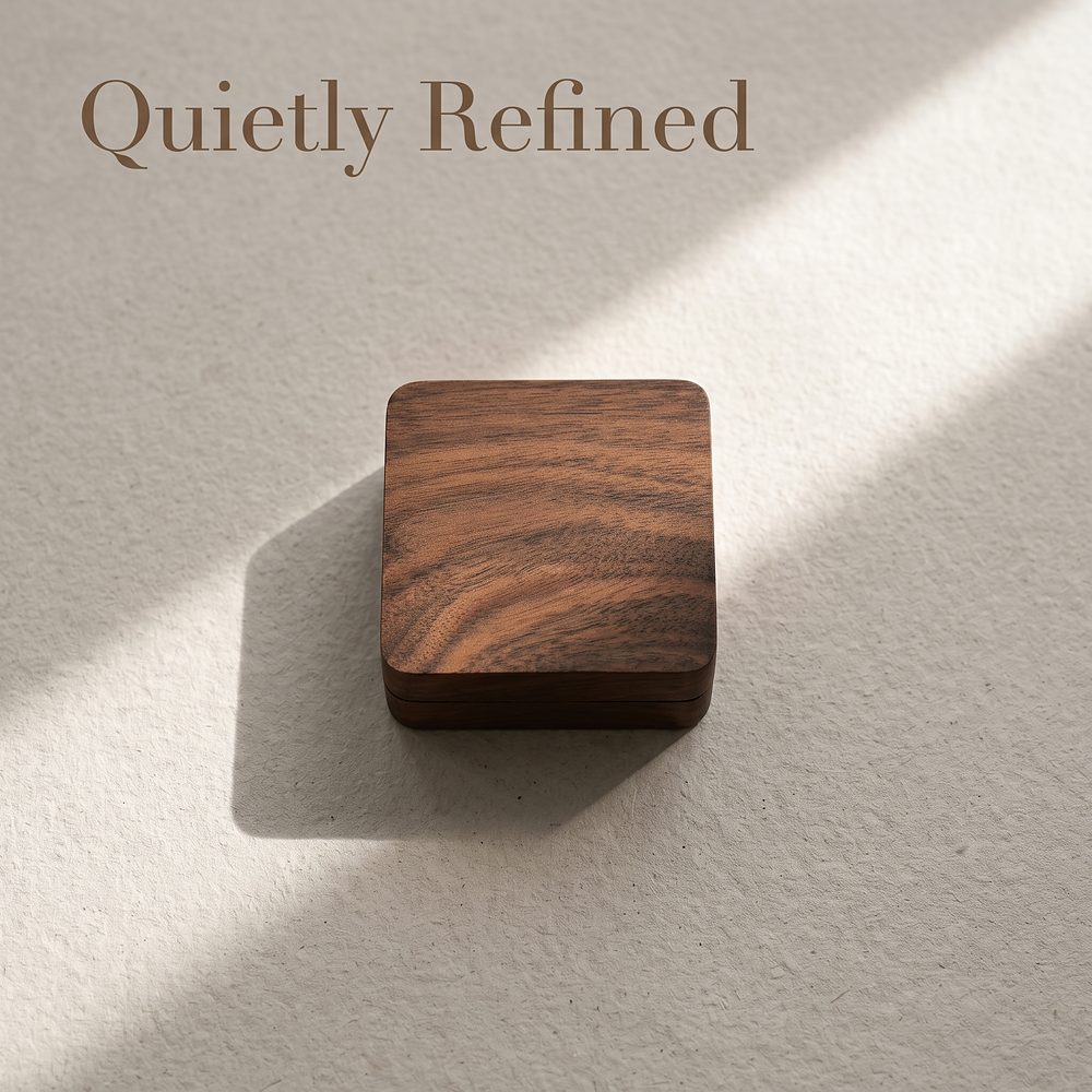 RB560 RB560  Pendant and Necklace Box, Walnut — view 4
