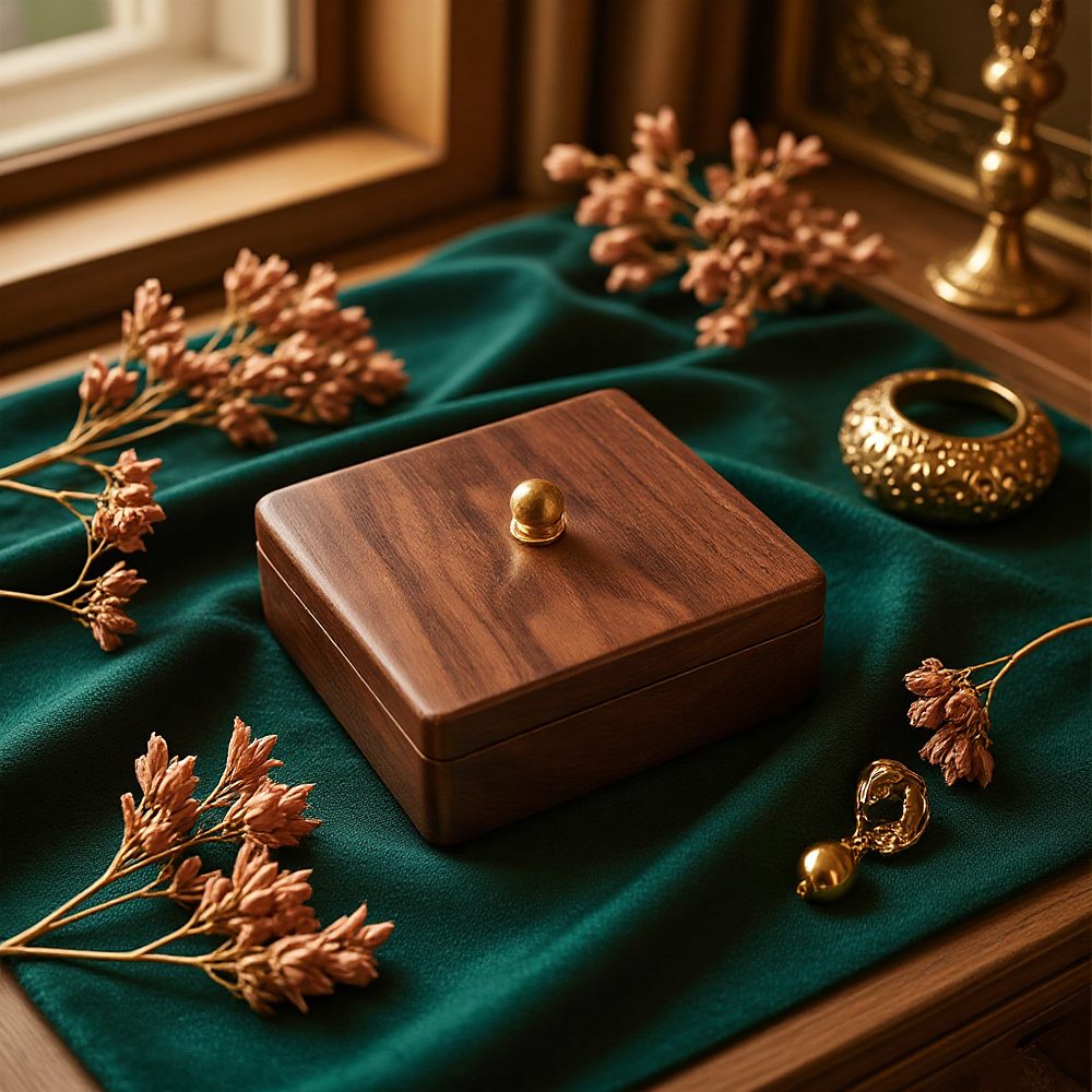 RB568 RB568  Gold Jewellery Display Box, 103mm — view 8